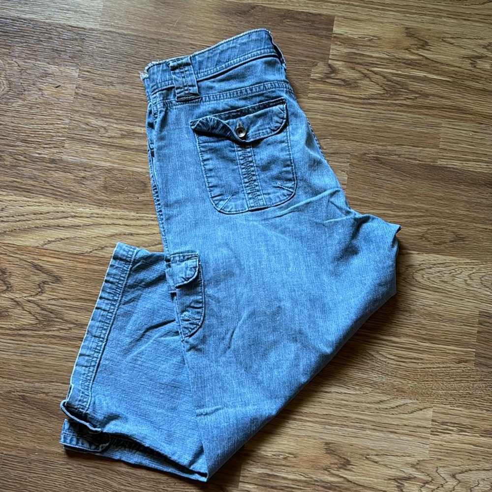 Lee Cargo Cropped Jeans - Size 12